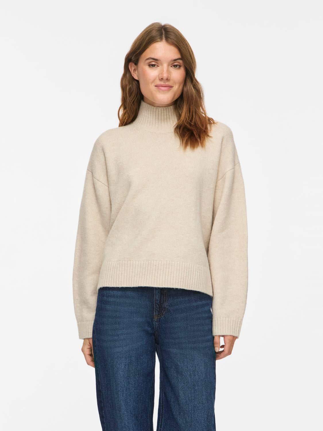 VISIA Pullover - Birch - VERO MODA & VILA Bergvik